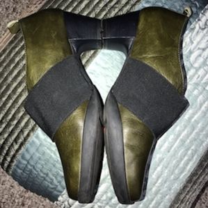 Wolky slip-on heeled shoes